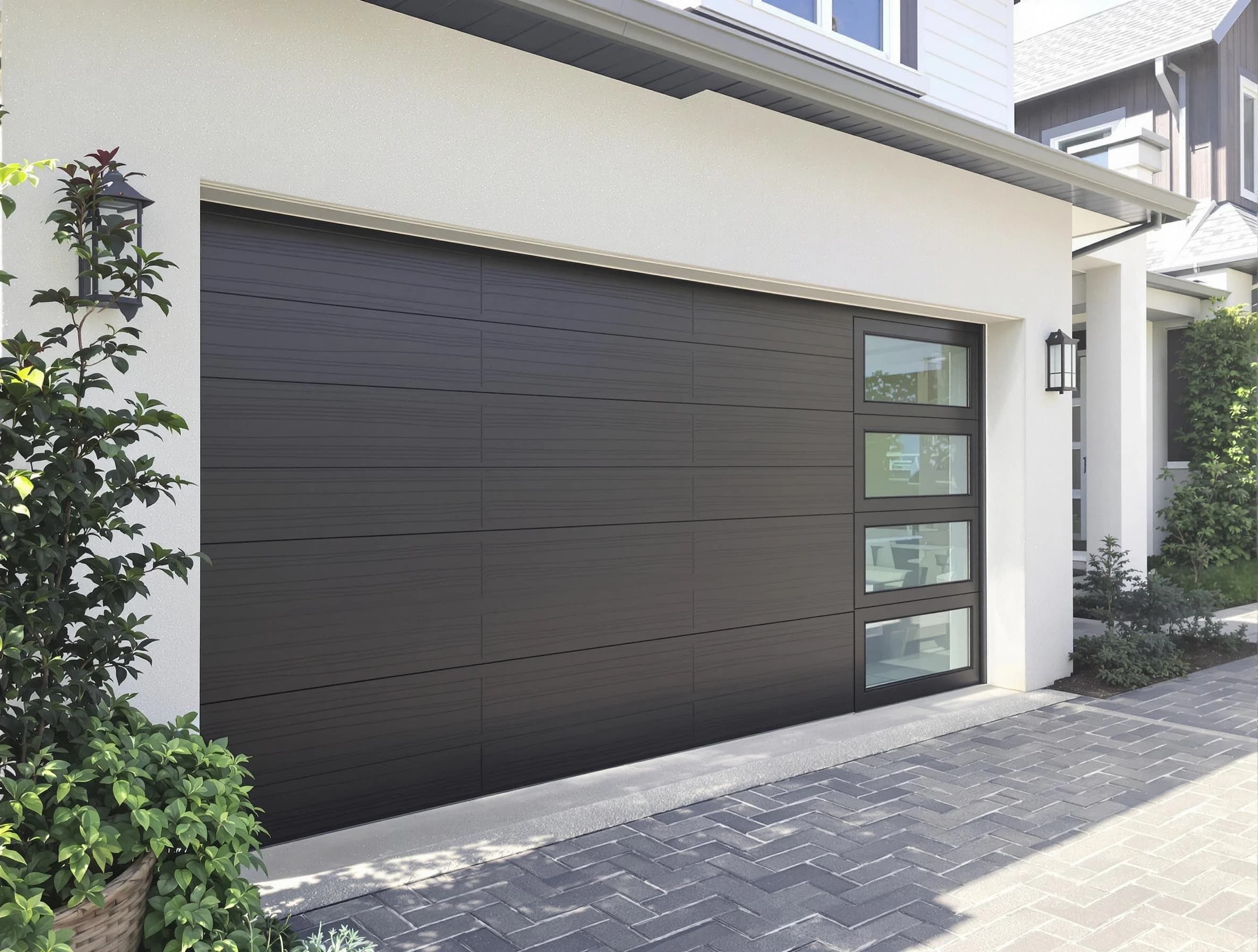 Custom garage door installation by Plainsboro Garage Door Repair in Plainsboro