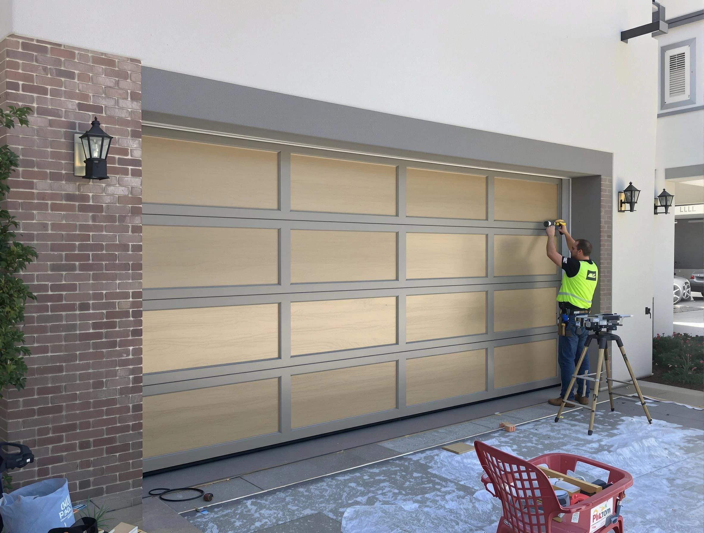 Garage door replacement service by Plainsboro Garage Door Repair in Plainsboro