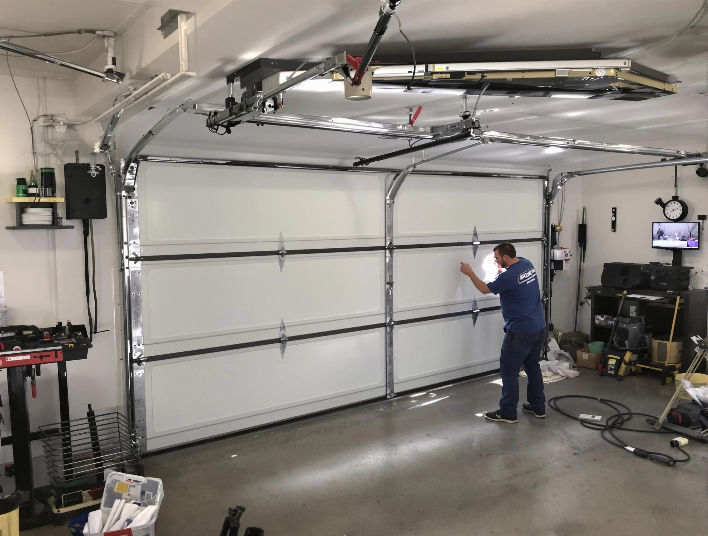 Professional garage door repair service by Plainsboro Garage Door Repair in Plainsboro
