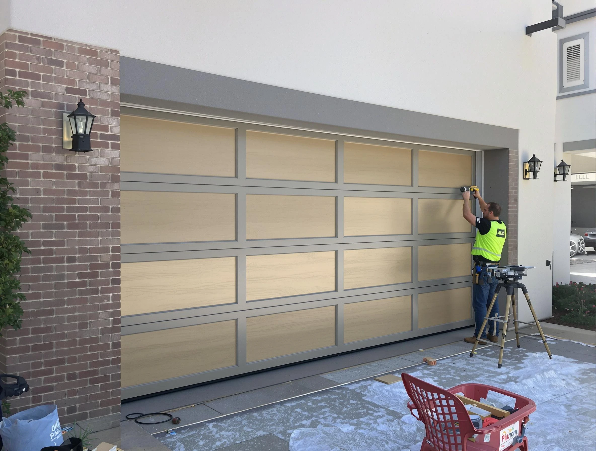Garage door replacement service by Plainsboro Garage Door Repair in Plainsboro