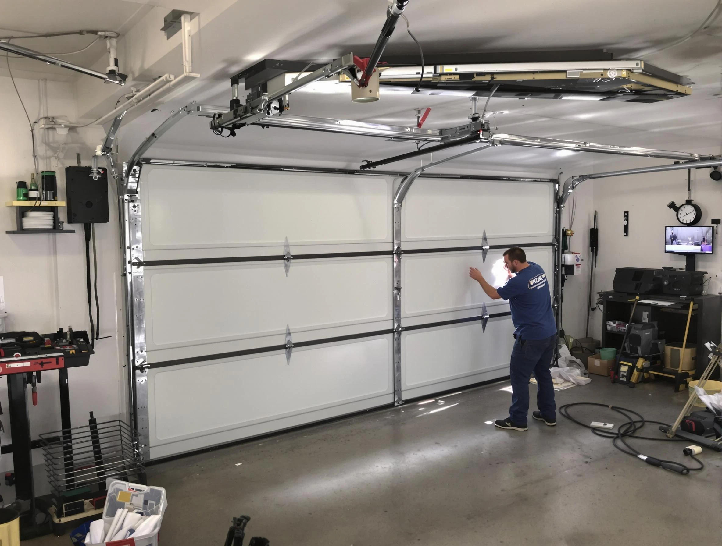 Professional garage door repair service by Plainsboro Garage Door Repair in Plainsboro